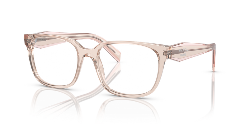 Prada PR 17ZV in Crystal Pink / Demo Lens (15J1O1) - Alternate View