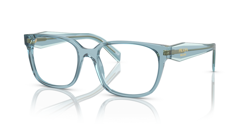 Prada PR 17ZV in Crystal Blue / Demo Lens (16J1O1) - Alternate View