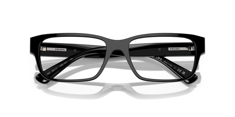 Prada PR 18ZV in Black / Demo Lens (1AB1O1) - Side View
