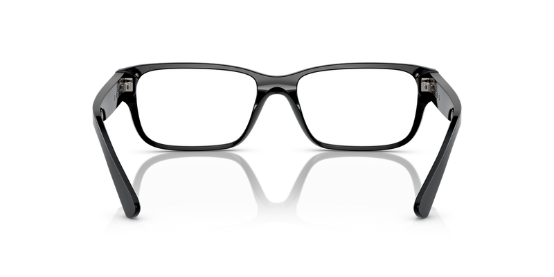 Prada PR 18ZV in Black / Demo Lens (1AB1O1) - Temple Detail
