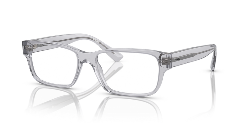 Prada PR 18ZV in Crystal Grey / Demo Lens (U431O1) - Alternate View
