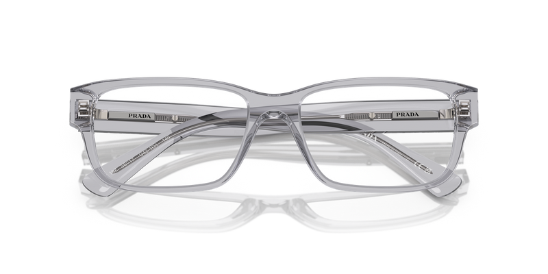 Prada PR 18ZV in Crystal Grey / Demo Lens (U431O1) - Alternate View
