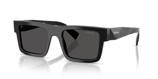 Prada PR 19WSF - Black / Dark Grey (1AB5S0)