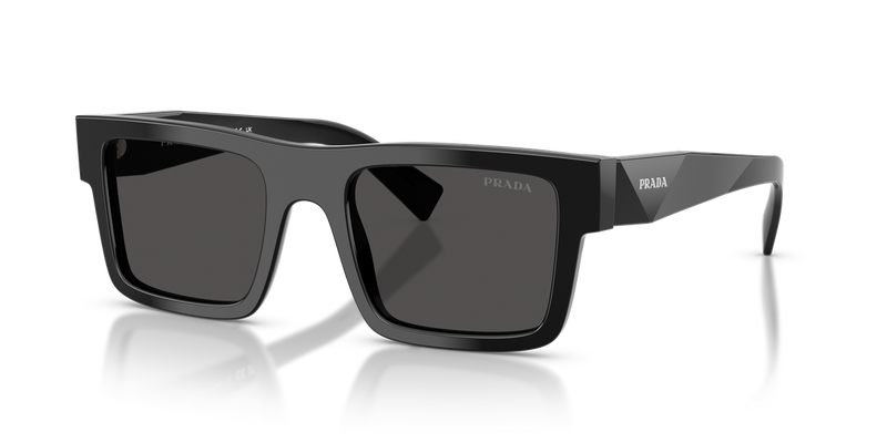 Prada PR 19WSF in Black / Dark Grey (1AB5S0) - Front View
