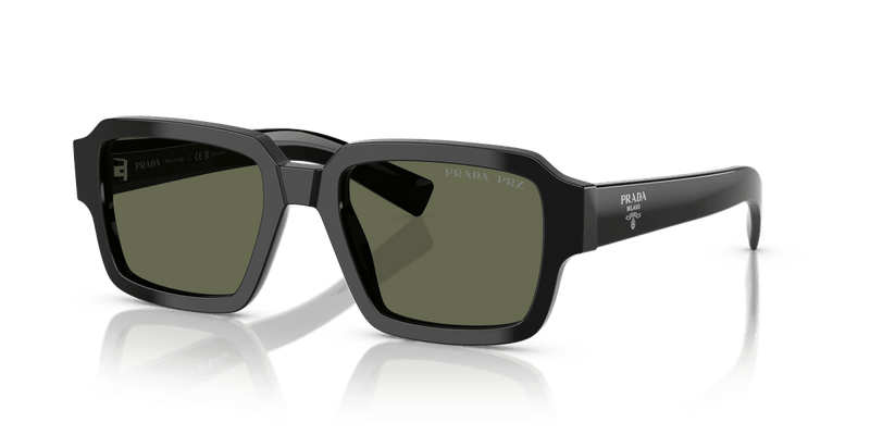 Prada PR 02ZS in Black / Green Polar (1AB03R) - Alternate View