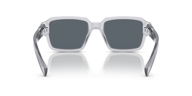 Prada PR 02ZS in Transparent Grey / Blue (U430A9) - Alternate View