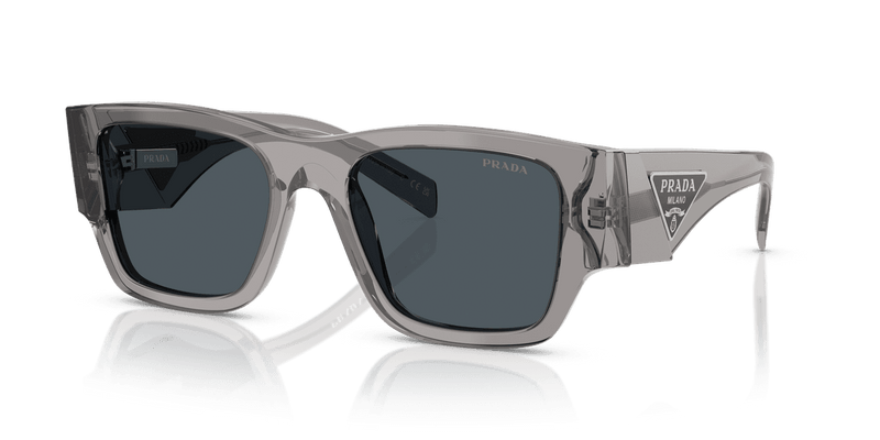 Prada PR 10ZS in Transparent Asphalt / Dark Grey (16Z70B) - Alternate View