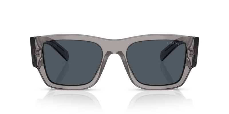 Prada PR 10ZS in Transparent Asphalt / Dark Grey (16Z70B) - Alternate View