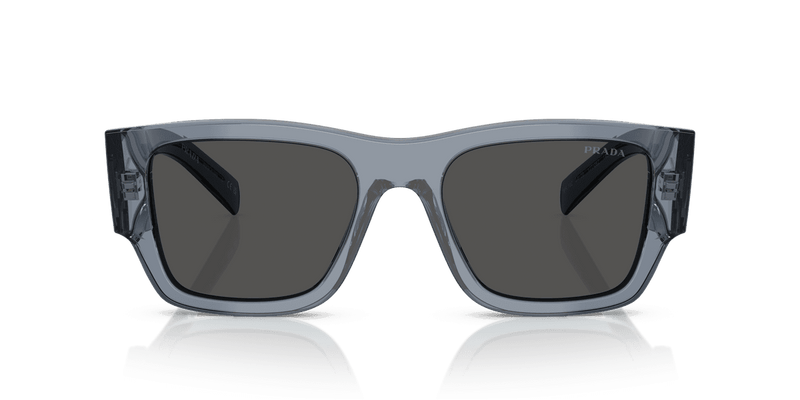 Prada PR 10ZS in Transparent Ocean / Dark Grey (17T08Z) - Alternate View