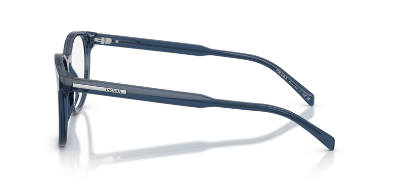 Prada PR A15V in Crystal Blue (08Q1O1) - Temple Detail