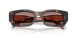Mauve Tortoise / Light Brown (23A60B)