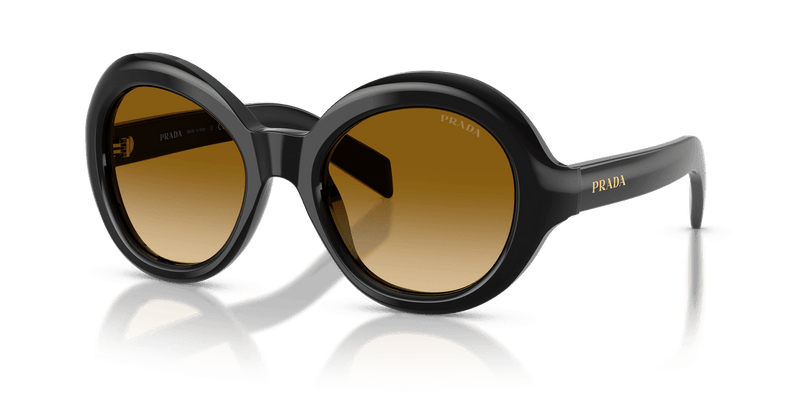 Prada PR D08SU in Black / Yellow Gradient Light Brown (16K10X) - Alternate View