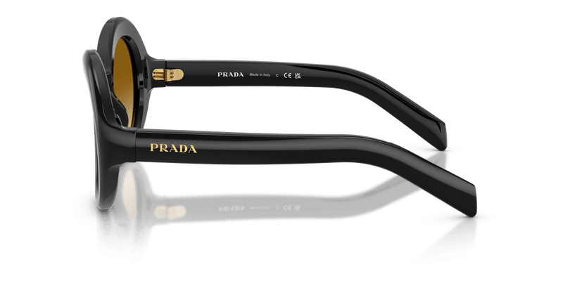 Prada PR D08SU in Black / Yellow Gradient Light Brown (16K10X) - Alternate View