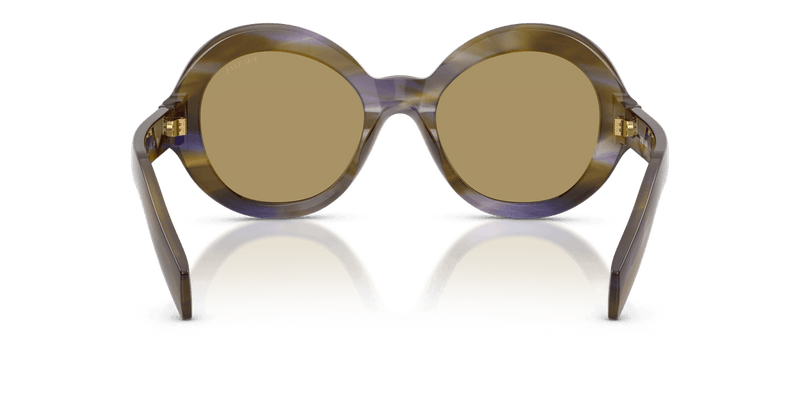 Prada PR D08SU in Striped Lagoon / Green Olive (23G70G) - Alternate View