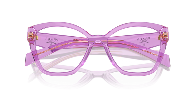 Prada PR 20ZV in Transparent Amethyst / Demo Lens (13R1O1) - Alternate View