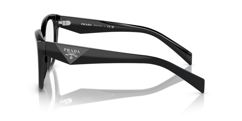 Prada PR 20ZV in Black / Demo Lens (16K1O1) - Alternate View