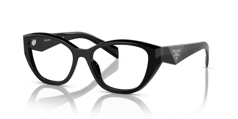 Prada PR 21ZVF in Black - Front View
