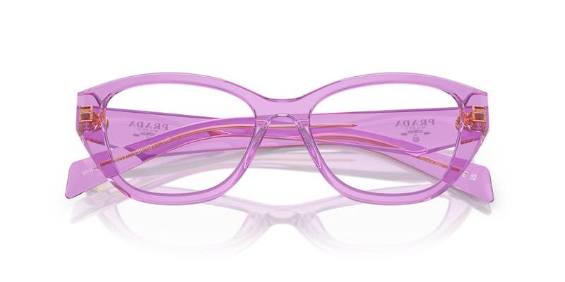Prada PR 21ZV in Transparent Amethyst / Demo Lens (13R1O1) - Alternate View