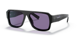 Black / Violet Mirror Internal Silver (1AB05Q)