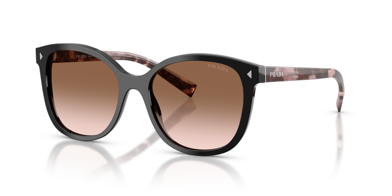 Prada PR 22ZSF in Black / Brown Gradient (28F90P) - Alternate View