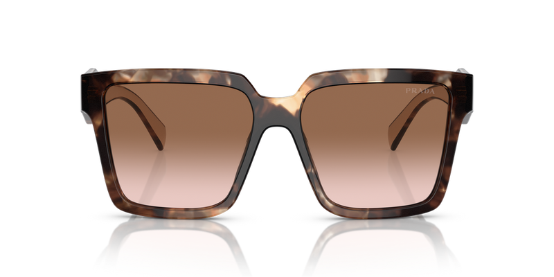 Prada PR 24ZS in Caramel Tortoise / Brown Gradient (07R0A6) - Alternate View
