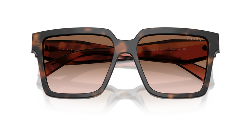 Prada PR 24ZS in Mauve Tortoise / Brown Gradient (23A0A6) - Alternate View