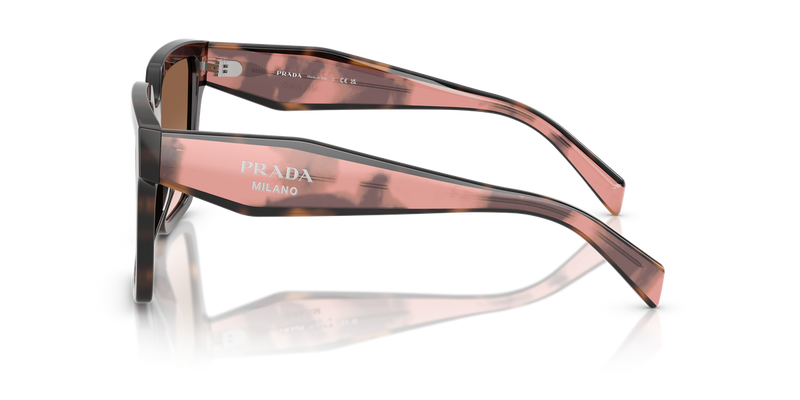 Prada PR 24ZS in Mauve Tortoise / Brown Gradient (23A0A6) - Alternate View