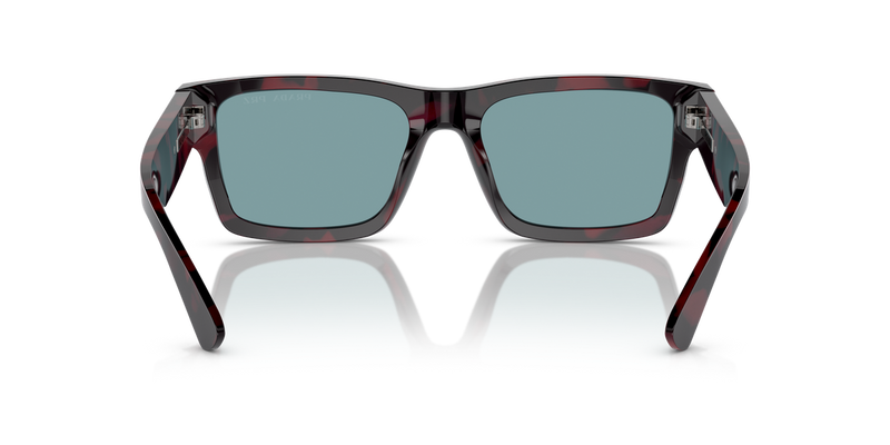 Prada PR 25ZS in Purple Tortoise / Polarized Green (18I04D) - Alternate View