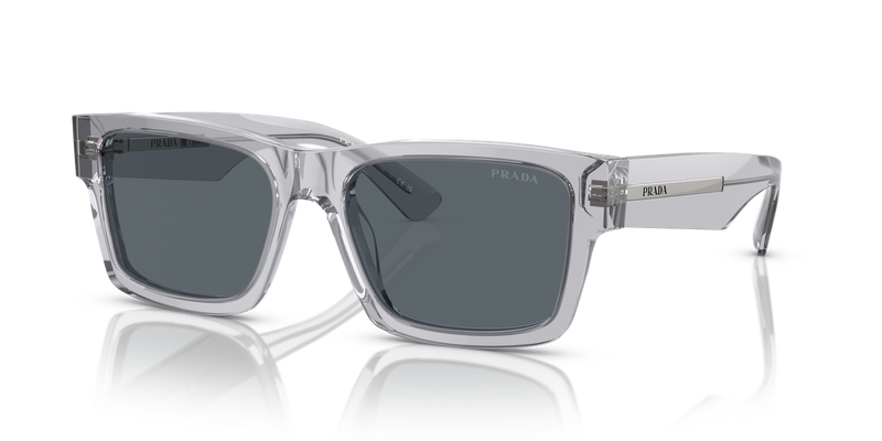 Prada PR 25ZS in Crystal Grey / Blue (U430A9) - Alternate View