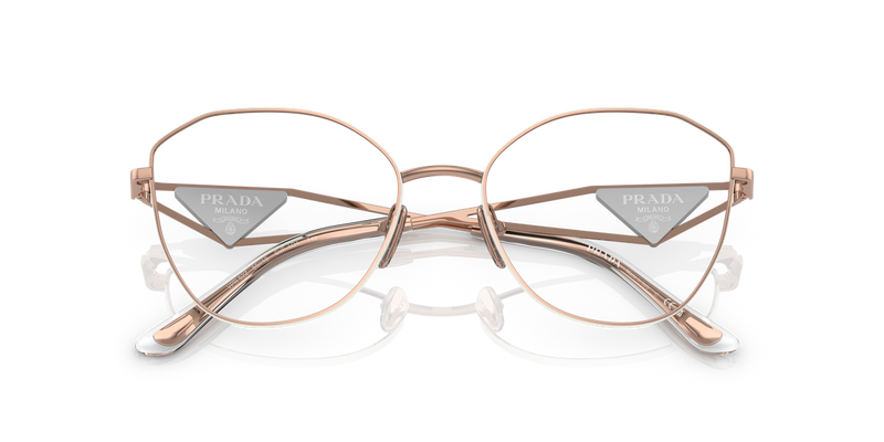 Prada PR 52ZV in Pink Gold - Side View