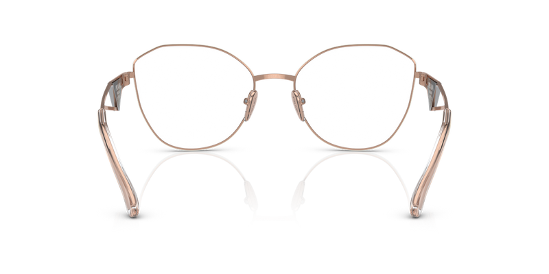Prada PR 52ZV in Pink Gold - Temple Detail