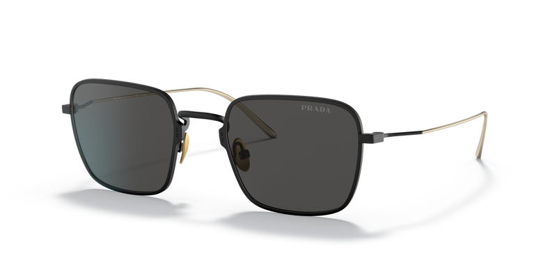Prada PR 54WS in Matte Black - Front View