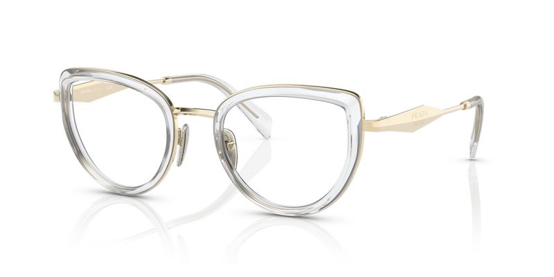 Prada PR 54ZV in Crystal - Front View
