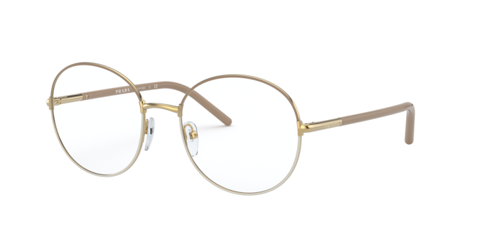 Prada PR 55WV in Beige/White - Front View