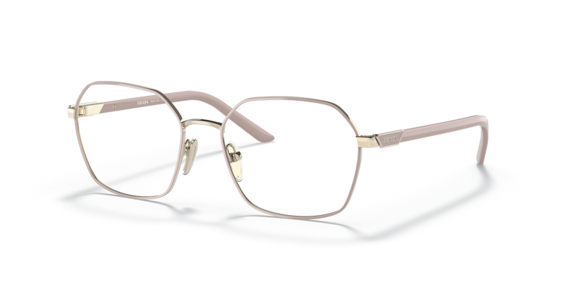 Prada PR 55YV in Alabaster/Pale Gold - Front View