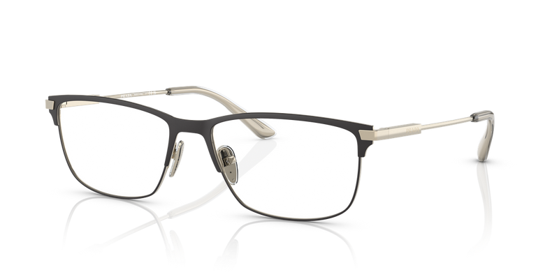 Prada PR 55ZV in Matte Black - Front View