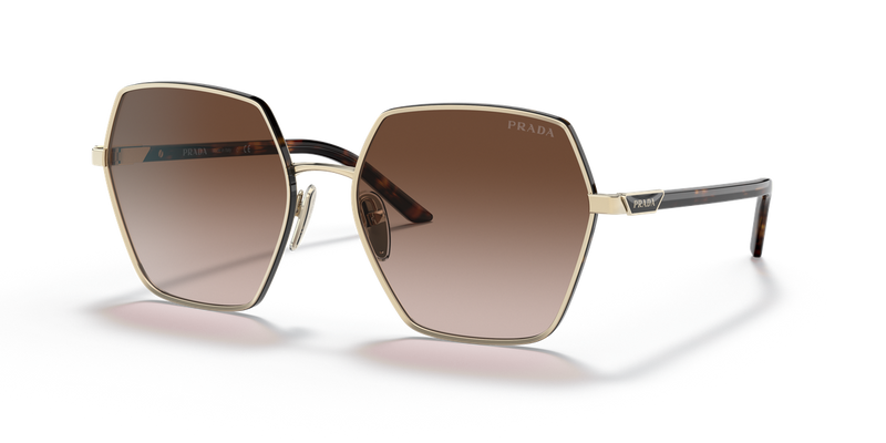 Prada PR 56YS in Pale Gold - Front View