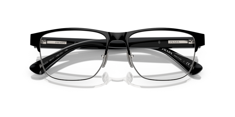 Prada PR 57ZV in Black - Side View