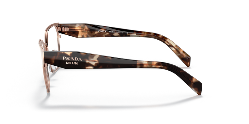 Prada PR 63WV in Powder/Pink Gold / Demo Lens (05L1O1) - Back View