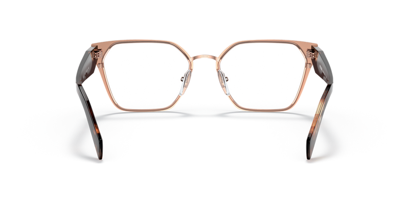 Prada PR 63WV in Powder/Pink Gold / Demo Lens (05L1O1) - Temple Detail