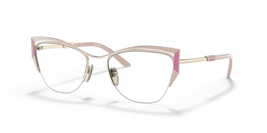 Prada PR 63YV - Alabaster/Begonia/Pale Gold / Demo Lens (14A1O1)