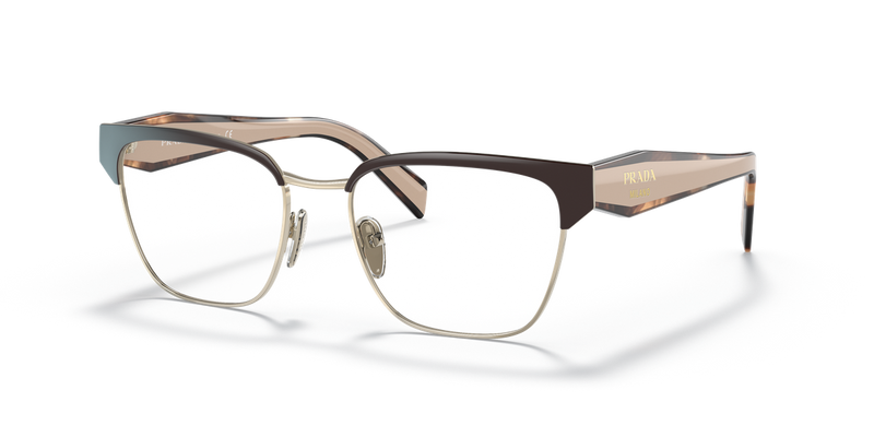 Prada PR 65YV in Brown/Pale Gold / Demo Lens (KOF1O1) - Alternate View