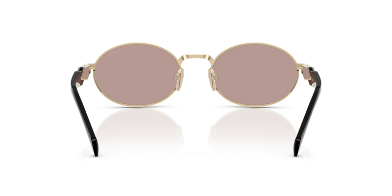 Prada PR 65ZS in Pale Gold / Light Purple Brown (ZVN20I) - Alternate View