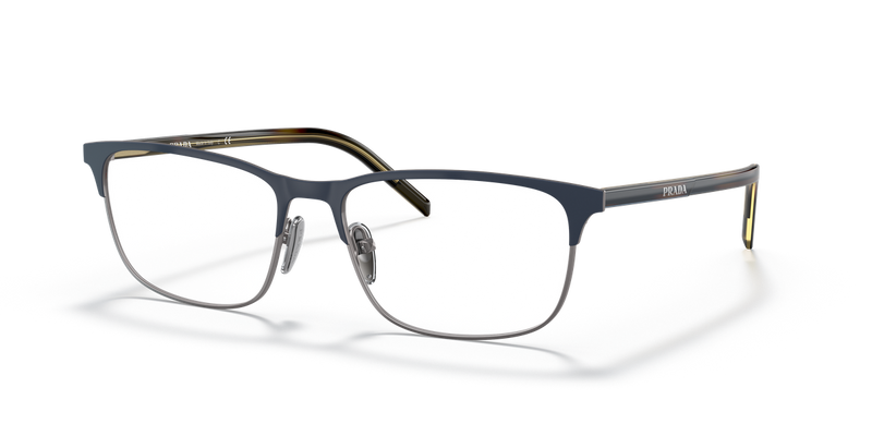 Prada PR 66YV in Matte Baltic/Gunmetal - Front View