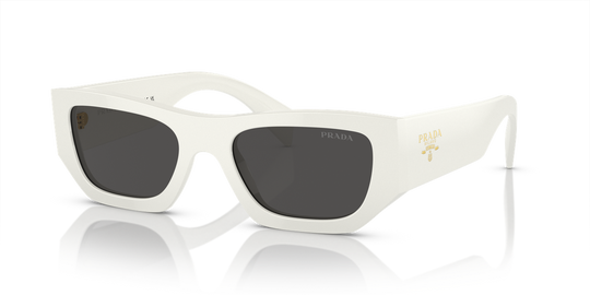 Prada PR A01SF - White / Dark Grey (17K08Z)