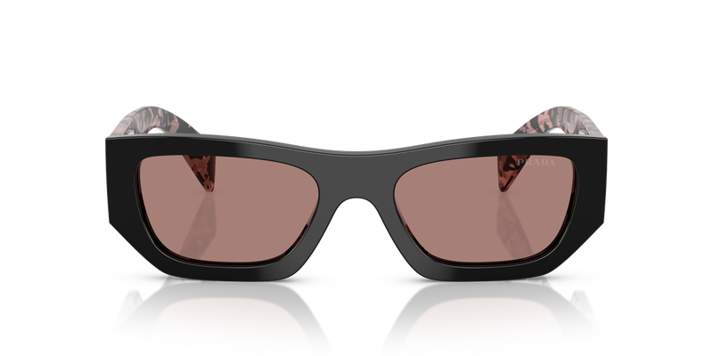 Prada PR A01S in Black / Light Brown (13P60B) - Alternate View