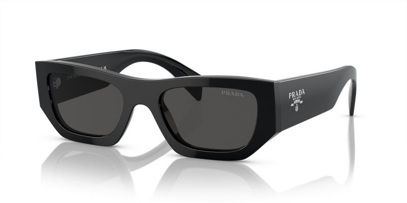 Prada PR A01S in Black / Dark Grey (16K08Z) - Alternate View