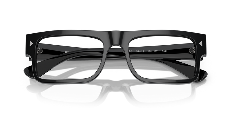 Prada PR A01V in Black / Demo Lens (16K1O1) - Side View