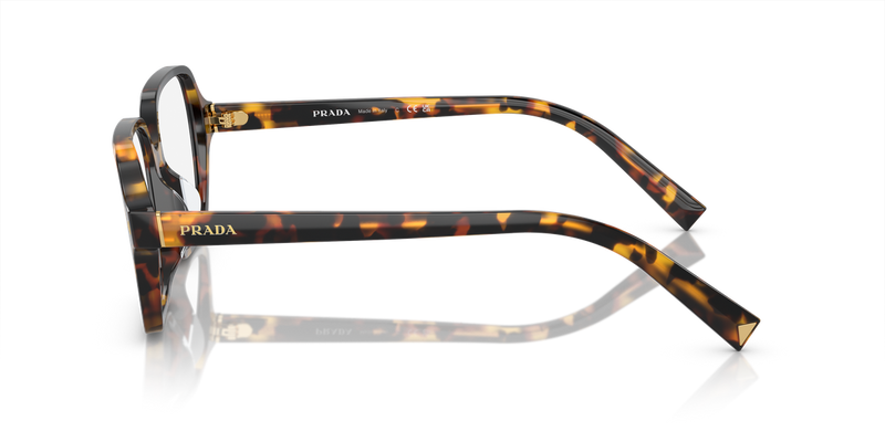 Prada PR A02V in Havana Clear / Demo Lens (VAU1O1) - Alternate View