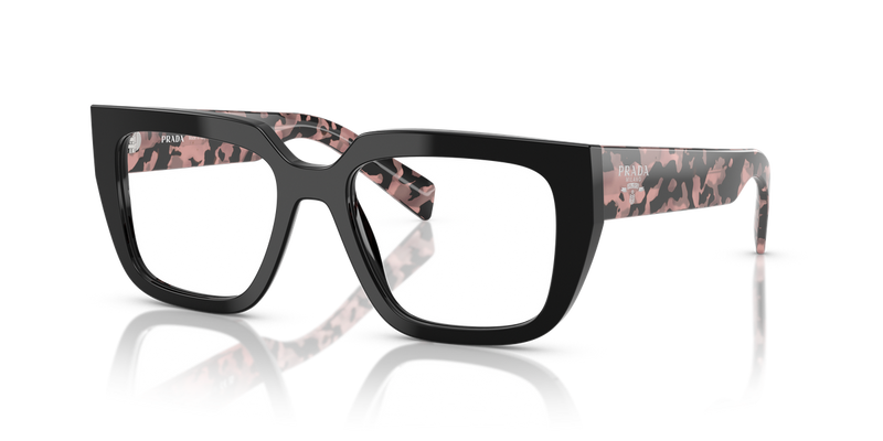 Prada PR A03V in Black / Demo Lens (13P1O1) - Alternate View
